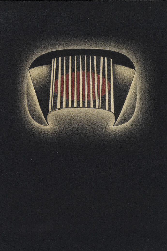 Deborah Remington,
Soot Series 1, 1963
Soot on muslin
12 x 17.25 inches
30.5 x 43.8 cm
