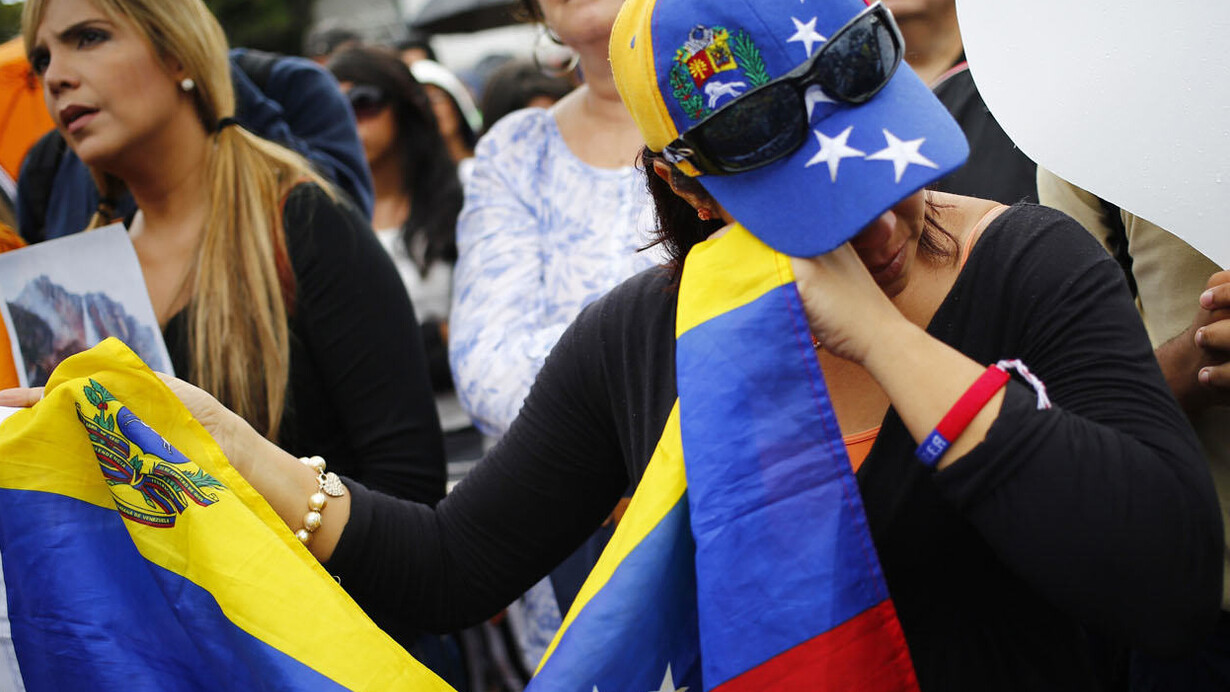 La desesperación del pueblo venezolano