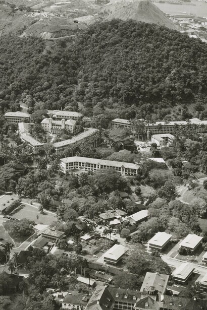 Fotografía de la zona del Canal de Panamá tomadas por la Fuerza Aérea de los Estados Unidos