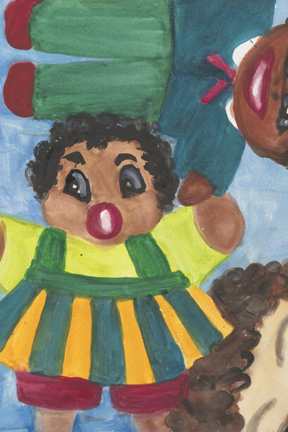 Betye Saar, Lookin’ at 2 dolls (detail), 2021. Courtesy of the New York Historical