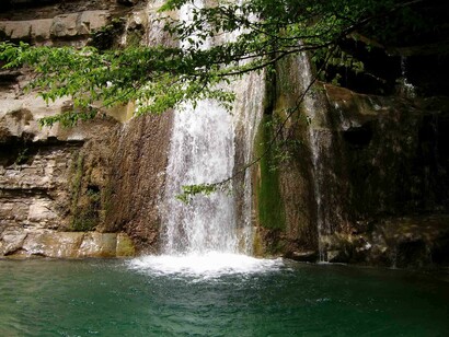 La cascata dell'Acquacheta