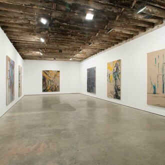 Nick Goss
Bluing, 9 January - 21 February 2016 
installation view, Simon Preston Gallery, New York

