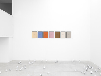 Jorge Méndez Blake, Inside the law, exhibition view. Courtesy of the artist and Meessen Gallery. Photo by Alice Pallot