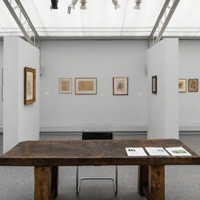 Drawings by sculptors. Courtesy of Jeanne Bucher Jaeger