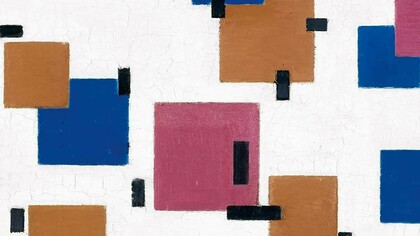 Composition in Colour A, 1917, by Piet Mondrian