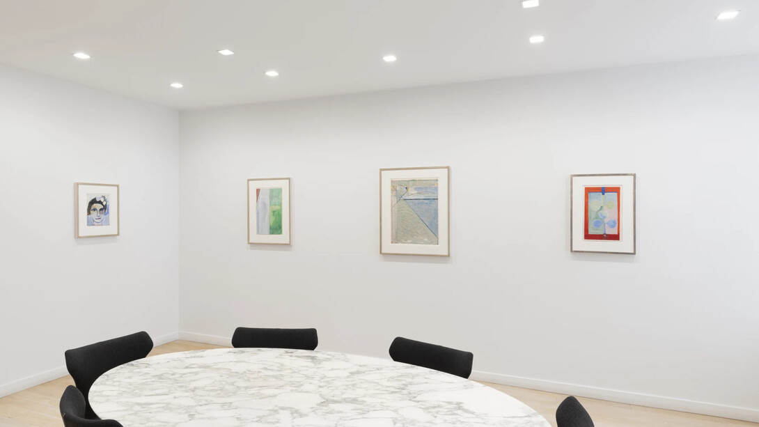 Richard Diebenkorn, Color(ful) 1957 – 1982, exhibition view. Courtesy of Van Doren Waxter Gallery