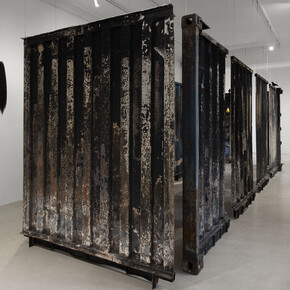 Petrit Halilaj, Who does the earth belong to while painting the wind?! Exhibition view. Courtesy of ChertLüdde