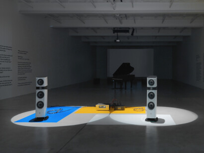 Liam Gillick, Exhibition view. Courtesy of Galerie Eva Presenhuber