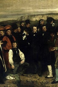 Gustave Courbet, Funerale a Ornans