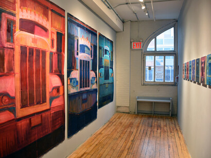 On the Wall. Courtesy of Carter Burden Gallery