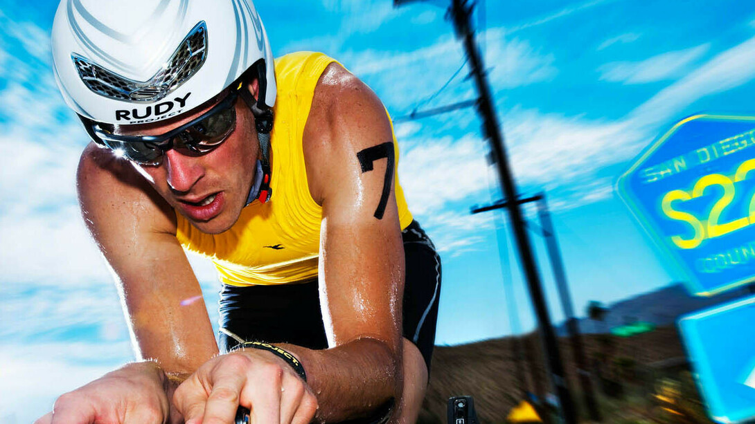 Prueba de ciclismo en el triatlón