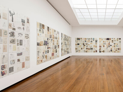 Iberê Camargo, Quem sabe, o tempo…vista da exposição. Cortesia da Fundação Iberê Camargo