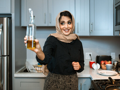 Cozinheira explica sobre os benefícios do azeite