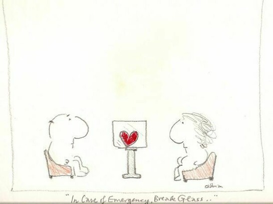 Mel Calman, Break Glass