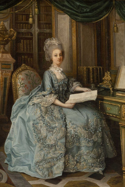 Lié Louis Périn-Salbreux, Portrait of Madame Sophie, 1776, Musée des Beaux-Arts. Courtesy of Science Museum