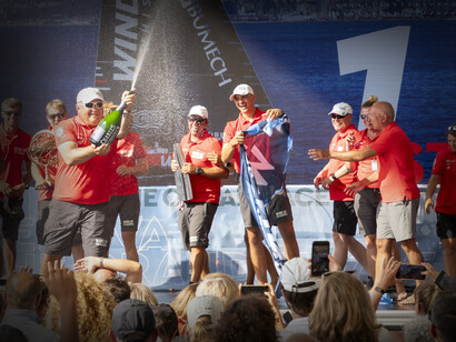 Premiación de la Ocean Race 2023 en Génova, Italia (Fotografía de Studio Borlenghi)