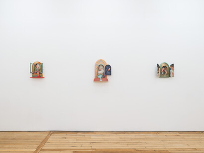 Arghavan Khosravi, What remains, exhibition view. Courtesy of Uffner & Liu Gallery
