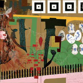 Lari Pittman. Courtesy of Hammer Museum