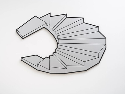 Regina Silveira, Graphos 6 (caracol), 2025. Courtesy of Luciana Brito Gallery