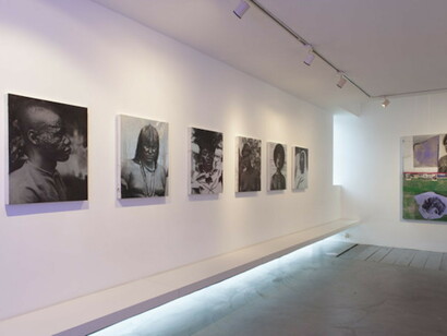 Brook Andrew, Exhibition view. Courtesy of galerie Nathalie Obadia