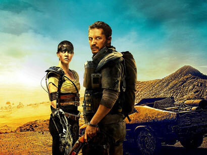 Charlize Theron y Tom Hardy en "Mad Max. Fury Road"
