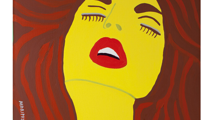 Maripaz Jaramillo, Ellas, Acrílico sobre tela, 50 x 50cm, 2011