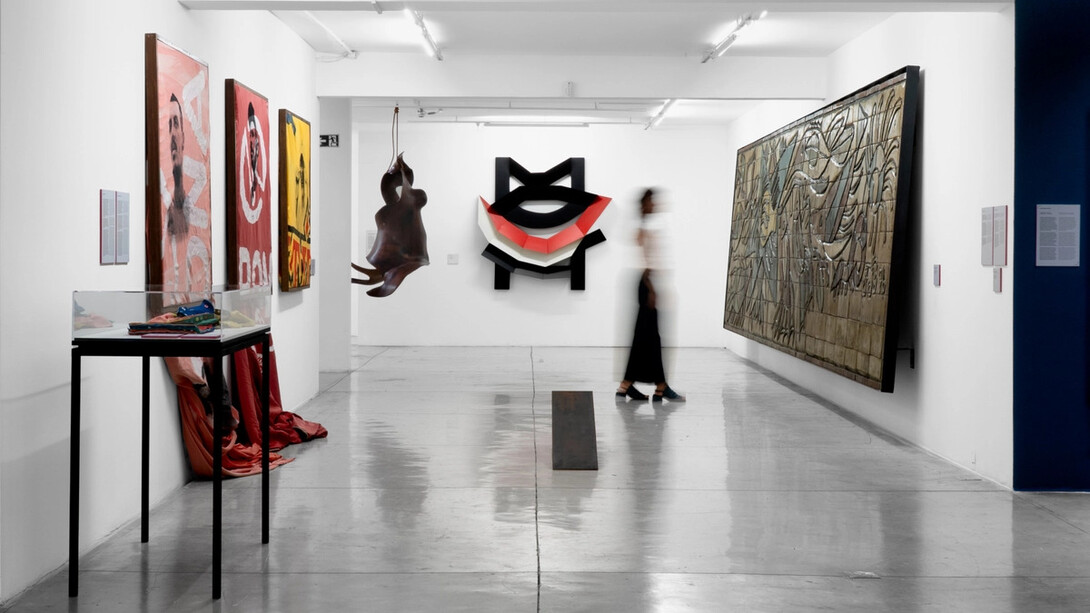 Vários artistas, Festa das falas, vista da exposição. Cortesia da Galeria Nara Roesler