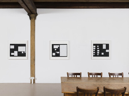 Serena Amrein and Françoise Malaprade, exhibition view. Courtesy of Edition & Galerie Hoffmann