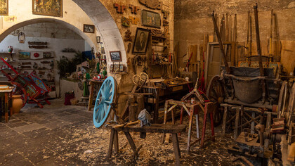 La bottega di Biagio Castilletti e Damiano Rotella