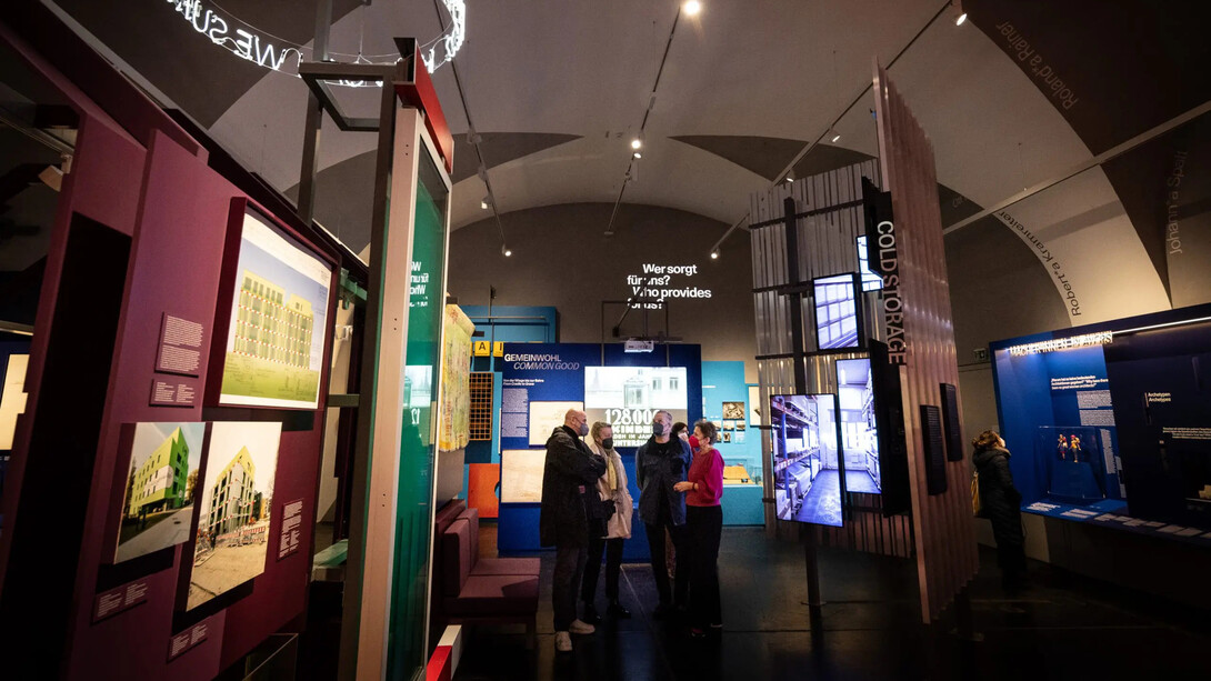 Hot questions, cold storage, ausstellungsansicht. Mit freundlicher genehmigung des Architekturzentrum Wien
