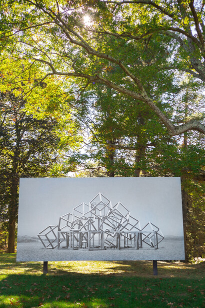 Noémie Goudal, Telluris. Courtesy of DeCordova Sculpture Park and Museum