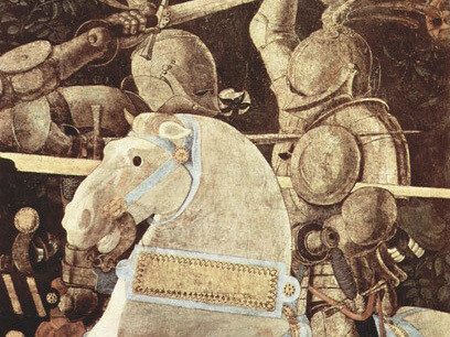 Paolo Uccello, Battaglia di San Romano, Firenze Uffizi