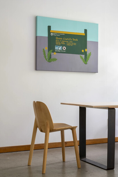 Ayesha Green, Te pōwhiri, exhibition view. Courtesy of Jhana Millers Gallery