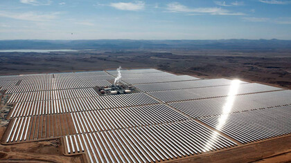 Solar station Noor Ouarzazate
