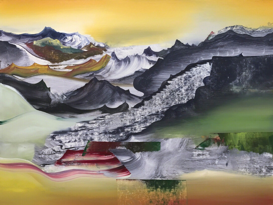 Elliott Green, Psychoid Moraine, 2016. Courtesy of Pierogi