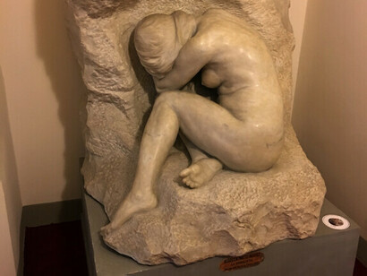 „Derelitta“ von Rebeca Matte, Museo Stibbert, Florencia, Italien (Fotografía de María Ester González)