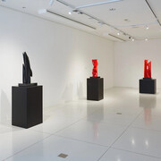 Pablo Atchugarry, The time of sculpture, exhibition view. Courtesy of Contini Art Gallery