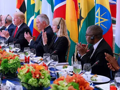 With memories of past rhetoric lingering, Trump's remarks at the conference spark conversations about the future of American engagement in Africa