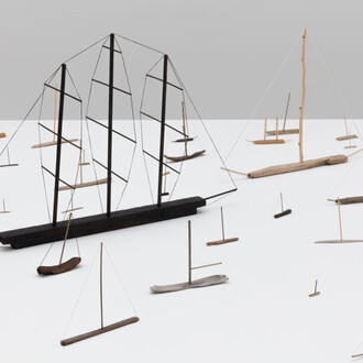 Peter Liversidge, Flotsam and Jetsam, photo by Angus Mill. Courtesy of Kate MacGarry