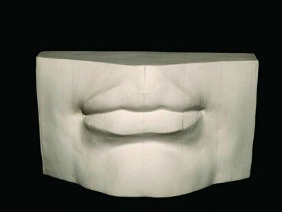 Li Hongbo, Mouth, paper, 17 x 25 x 15cm, 2013. Courtesy Klein Sun Gallery, New York. © Li Hongbo