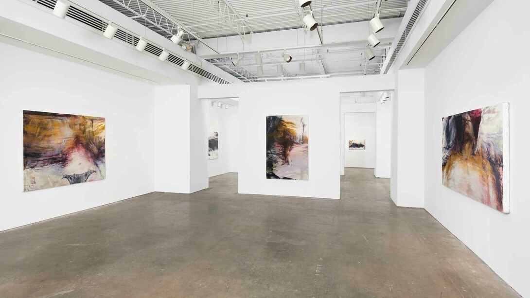 Kathryn Kampovsky, The fade, exhibition view. Courtesy of Johnson Lowe Gallery