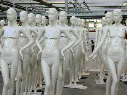 Mannequin factory, Bonaveri, Metropolitan Museum of Art di New York, USA