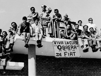 Trabajadores de Fiat toman la fábrica en Córdoba, 14/01/1971. En Argentina, la movilización de trabajadores en los lugares de trabajo y la acción de delegados y comisiones internas tuvieron un protagonismo muy importante en los intentos de transformación social