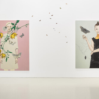 Sandra Ackermann, Anthropozoikum, ausstellungsansicht. Mit freundlicher genehmigung der Galerie Voss