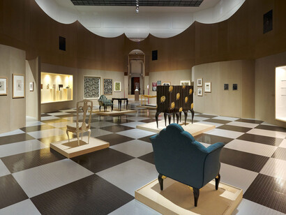 Peche pop, exhibition view. Courtesy of Museum für angewandte Kunst