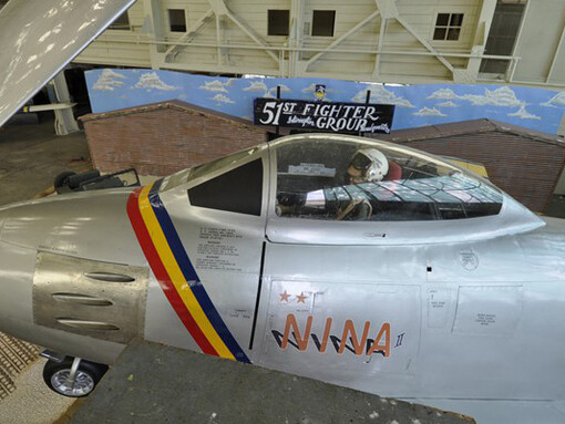North American Aviation F-86 Sabre. Courtesy of Pearl Harbor Aviation Museum