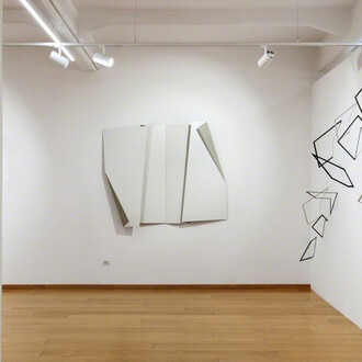 Grazia Varisco, Exhibition view. Courtesy of Cortesi Gallery 