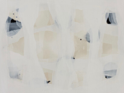 Ian McKeever, “Day Painting Horizontal 5”, oil and acrylic on canvas, 42 x 55 inches