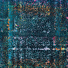 Roberto Pan, 28 - ME 7,937 VE, dettaglio, 2009, resina, tecnica mista, 205 x 156,5 cm