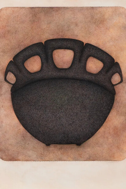 Kate Berry Brown, Untitled (detail). Courtesy of Ricco Maresca Gallery